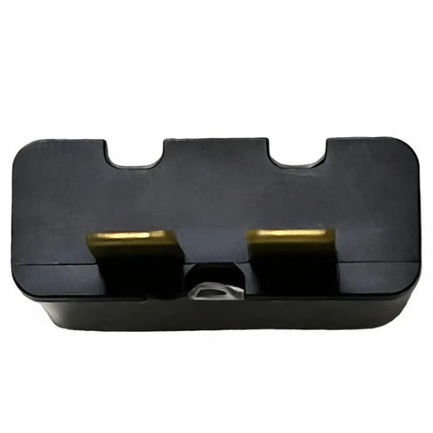 30A Thermal Fuse Relay-Style Plug-In Automotive Fuse Replacement For OE 443937105A, close-up of terminal pins and housing