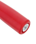 Durable 2-Piece M10x80 Revolving Crank Handle For Lathe And Milling Machines With Smooth Red Bakelite Grip And Iron Build For Heavy Duty Shop Work And Industrial Use That Makes Your Grinding Game Stronger - close-up of red bakelite grip end.