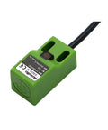 Inductive Proximity Sensor SN04N NPN NO Square LED Light Motion Switch For Automation Projects Industrial Machinery With Pro Grade Sensing And Fast Response In Harsh Environments, green square sensor with cable