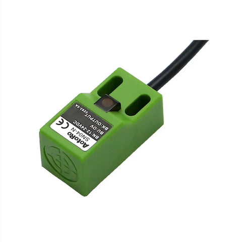 Inductive Proximity Sensor SN04N NPN NO Square LED Light Motion Switch For Automation Projects Industrial Machinery With Pro Grade Sensing And Fast Response In Harsh Environments, green square sensor with cable