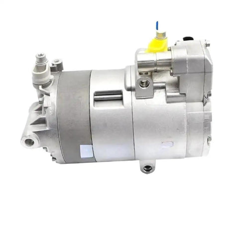 Top Tier Hybrid Electric AC Compressor For BMW i3 i8 And X1 Models showcasing a 12V closed type cooling unit with compact design.