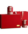 Retro Ceramic Sealed Jar Double Set Airtight Spice And Tea Storage Containers Kitchen Pantry Organizer For Coffee Beans And Herbs Real Deal Kit, two jars in a red packaging