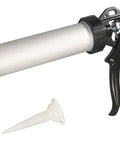 Deluxe Manual Caulking Gun With 12 To 1 Thrust Ratio For Easy Sealant Application, Lightweight 2.15 Lbs, Comfortable Grip