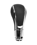 Upgrade Your Drive With This Durable Car Interior Shifter Head Transmission Gear Shift Lever Knob That Boasts A Super Comfy Grip And Sleek Metal Plastic Build For Easy Direct Install No Mods Needed On Many Models, black metal plastic shift knob