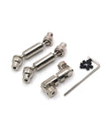 Heavy Duty Metal Drive Shaft Kit For 1x16 6WD RC Cars B16 B36 Upgrade Spare Part Durable Easy Install High Torque Power Transfer And Smooth Operation For Tough RC Trails, metal shafts with joint