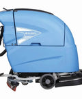 Side view of Pro Grade Auto Walk-Behind Floor Scrubber With 20 Inch Cleaning Path, Cleans Fast With Up To 22,000 Sq Ft Per Hour
