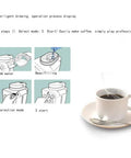 Diagram showing operation of Compact Home Coffee Maker With Insulation And Built In Grinder Automatic Drip Brewer