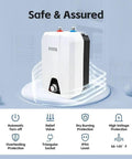 Compact Point Of Use Under Sink Water Heater For RVs And Trailers, 2.16 Gallon Electric Tankless Storage Heater with safety features