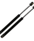 Top Shelf Replacement Gas Struts Set Of 2 With 17 Inch Extended Reach and 47 Pound Lift Force featuring quick grip nylon ball sockets.