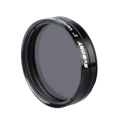 2 Inch Variable Polarizing Moon Filter For Telescopes With Multi Coated Optical Glass Aluminum Frame Pro Grade Brightness Control