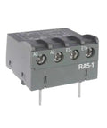 Compact Ra5-1 Interface Relay Module And Contactor Accessory with multiple terminals for industrial automation systems.