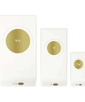 Layering Circle Punch Set In Three Pieces For Crafts Create Dimensional Texture with 1.5 inch, 1 inch, and 5/8 inch punches displayed
