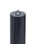 Close-up of punch tip from 28 Piece Transfer Punch Set Pro Grade 3/32 To 1/2 By 64ths In Metal Index Case, RC 61-63 steel, 1.5 in point length.