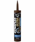 Ultra Advanced Exterior Sealant With Weather Max Technology For Windows, Doors, Siding, And Trim Brown 10.1 Oz tube
