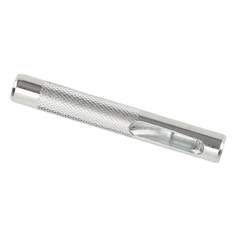 Close-up of ergonomic handle for Replaceable Prong Chisel Kit For Leather Stitching Hole Punch Tool Set With 10 Interchangeable Tips Carbon Steel Belt Punch
