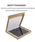 Tempered Glass 3D Printer Bed Upgrade 220x220x4mm with 4 clips in protective packaging
