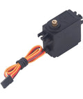 Heavy Duty RC Servo Motor With Copper Gears And Rock Solid Plastic Housing For ZD Racing Dbx07 1/7 Scale RC Cars, matte black.