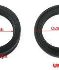 Get These NBR Hydraulic Pump Seals Running Smooth On Your Heavy Machinery Cylinders No More Drips Or Leaks Ruining Your Day With Dust Proof Protection Inside 95x115x12mm and 150x170x15mm NBR seal sizes shown with inside and outside diameter