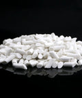 4 Lb White Ceramic Filler Media Non Abrasive Pellets For All Types Of Tumblers 3 Sixteenth Inch By 3 Eighth Inch Improve Rock Tumbling Grit Delivery Quiet Operation And Reduce Rock Breakage Reusable.