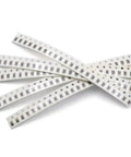 1206 SMD Chip Resistors Kit, 0 Ohm To 10 Megaohm, 5% Tolerance, 100 Pc Pack, Reflow And Wave Soldering Ready, Pro Grade Quality, Auto Placement Compatible For PCBs, taped strips