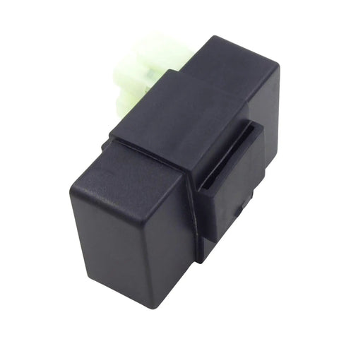 Black Gy6 6 Pin AC CDI Box Fits 49cc To 250cc Scooters ATVs Dirt Bikes Go Karts And Mopeds With Broad Compatibility, side view