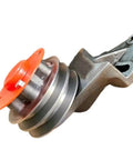 Direct Replacement Fan Hub 3012649 for Cummins engines, featuring a steel core and orange cap for heavy-duty applications.
