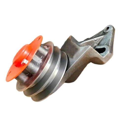 Direct Replacement Fan Hub 3012649 for Cummins engines, featuring a steel core and orange cap for heavy-duty applications.