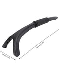 Safety Push Stick For Miter Saw And Table Saw With Dual End Forked Design And Ergonomic Handle, shown with dimensions.