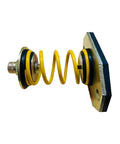 Smooth Operator Open Spring Mount Vibration Isolator With 6 Mm Ribbed Rubber Pad And 66 Lb Capacity 1 Inch Deflection adjustable design.