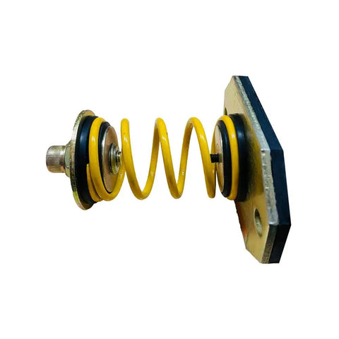 Smooth Operator Open Spring Mount Vibration Isolator With 6 Mm Ribbed Rubber Pad And 66 Lb Capacity 1 Inch Deflection adjustable design.