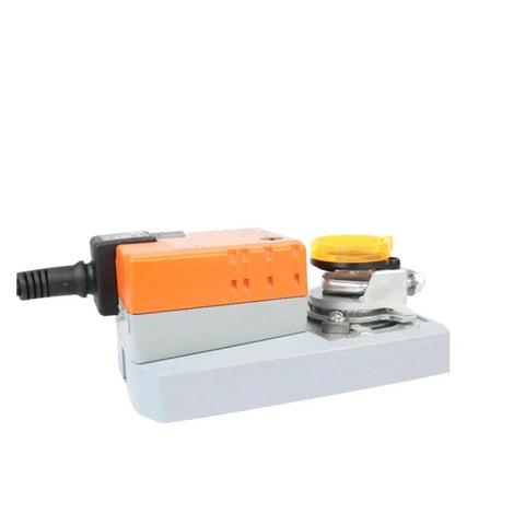 Heavy Duty 24V Modulating Damper Actuator For HVAC Units With 2 To 10V Position Feedback And AC DC Control side view