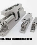 Heavy Duty Stainless Steel Cabinet Door Catch 2 Pack Dual Ball Roller Latch With Adjustable Tension And Screws 50mm displayed