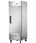 54 Inch Upright Commercial Freezer 49 Cubic Foot Hella Reliable Stainless Steel Reach In Unit with solid door, digital thermostat.
