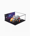 Clear Acrylic Display Case For 76232 Airship Dustproof Display Box With Smooth Edges And Easy Base Alignment, Fully Transparent Showcase