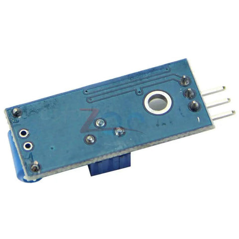 Vibration And Tilt Sensor Module With Alarm Trigger For Arduino Projects, 3.3 To 5 Volt DC, SW 420 Style Motion Induction Switch For DIY Security, Theft Prevention, Earthquake Or Car Alarm Use, blue 32x14 mm PCB