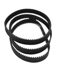 Closed Loop Timing Belt Set 6mm Wide Pitch 140 To 160mm Heavy Duty Drive Belt Reducing Shock And Noise For Smooth Machine Operation