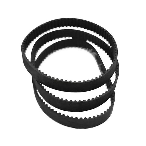Closed Loop Timing Belt Set 6mm Wide Pitch 140 To 160mm Heavy Duty Drive Belt Reducing Shock And Noise For Smooth Machine Operation