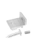 Beefy Aluminum Alloy Shelf Mount Bracket Corner Support For European Standard 30, Five Set with screws shown
