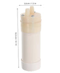 USB Powered Sump Water Pump With Stainless Steel Mesh Filter Pulls Double Duty For Easy Outdoor Draining compact size 10.5 cm.