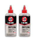 Dry Lube Drip Oil For Tools And Gear Pro Grade, 100 Percent Dry To Touch, Quick Dry Lubricant Reducing Wear And Friction, 4 Oz, 2-pack