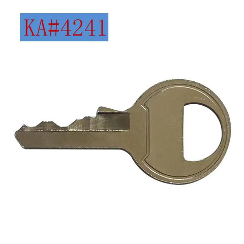 Key for heavy duty waterproof padlocks keyed alike for outdoor use with laminated steel body and hardened shackle pack of 48