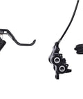 Trail Sport Dope 4-Piston Hydraulic Disc Brake Set With 1-Finger HC Lever, Left or Right Compatible, Black, One Size