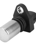 Street Ready Crankshaft Position Sensor Replaces OEM 9091905005 for Toyota diesel, featuring metal and plastic design, compact size.
