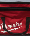 22 Inch Fuel Tool Bag For Contractors, Heavy Duty Cordless Tool Carrier with side pockets and durable handles, red color