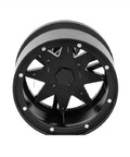 Killer Precision Rotary Wdt Tool For Espresso Portafilter Legit Coffee Puck Dispenser showing a detailed black and silver wheel design.