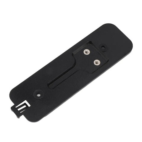 Black Video Doorbell Back Plate Replacement Part With Hooks, Easy Install Back Plate Kit, Lightweight Durable Plastic Mount