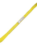 Beefy Three Ply Twisted Eye to Eye Nylon Type 4 Sling 12 Inch by 30 Foot Heavy Duty Lifting Rigging Gear With 24 Inch Eye Length and 44,000 Lb Vertical Capacity for Lifting and Towing, yellow sling
