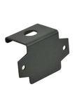 Tough As Nails Heavy Duty Panel Mount Bracket For Electrical Components Like Push Button Breaker Toggle Switch LED Indicator Fuse Holder And More 121BB Marine Grade Aluminum Black Anodized 5052, black panel bracket