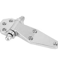 Cast Zinc Alloy Heavy Duty Hinge With 270 Degree Rotation For Cabinets And Closets Industrial Box Pivot, shiny and durable.