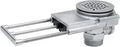 Pro Grade Modular Waste Drain Valve With 3 Inch Handle Extension Kit For Commercial Sinks And Kitchens, Heavy Duty White Finish, Easy Install